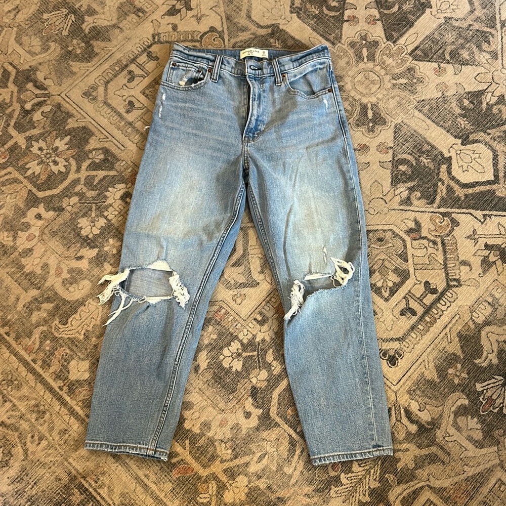 Abercrombie & Fitch the mom high rise